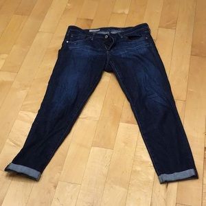 NWOT AG Stilt roll up jeans